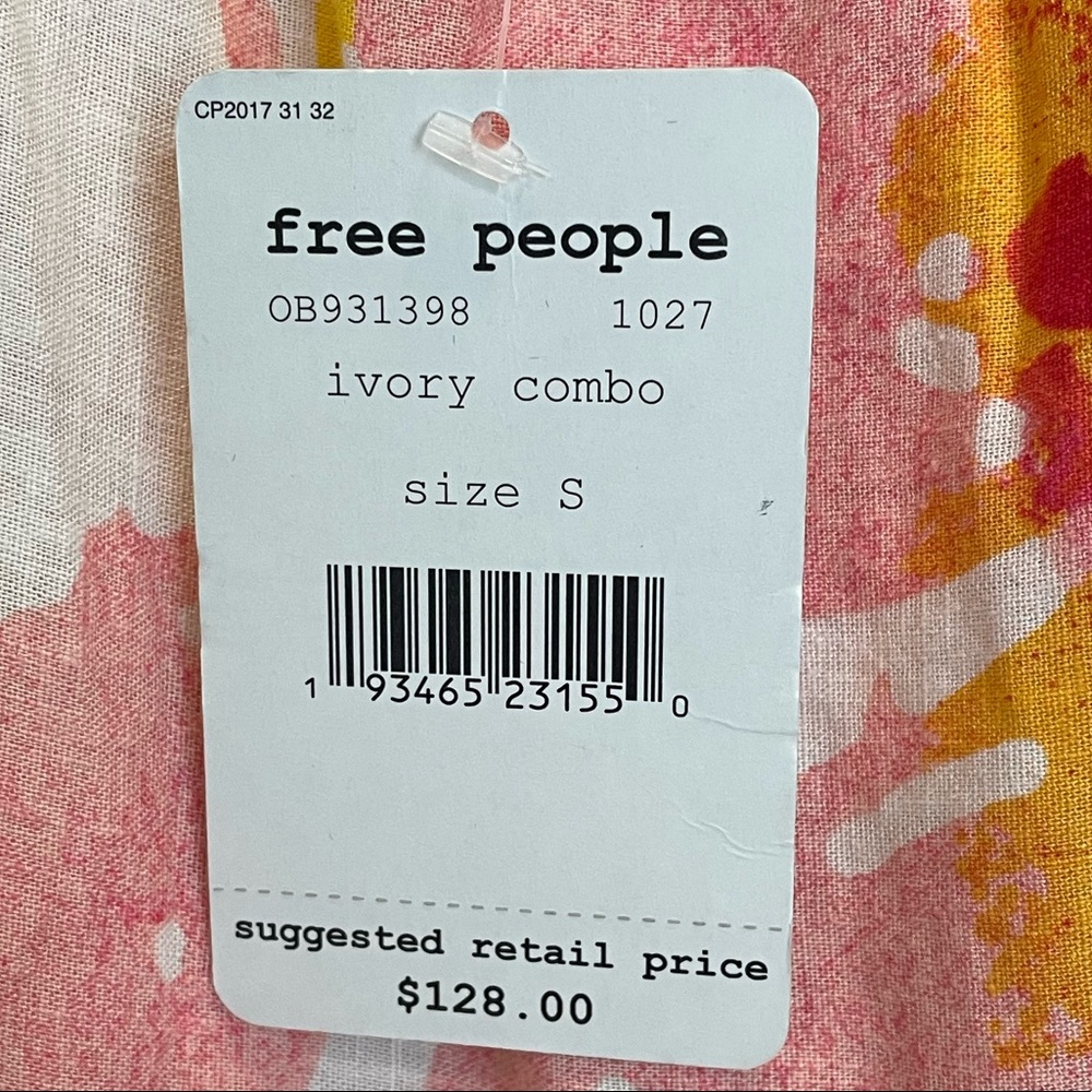 NWT Free People Moonshine Midi Dress - Picture 9 of 9